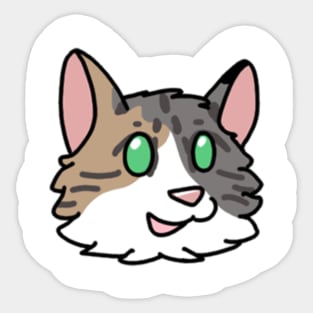 Monkey Cat Sticker